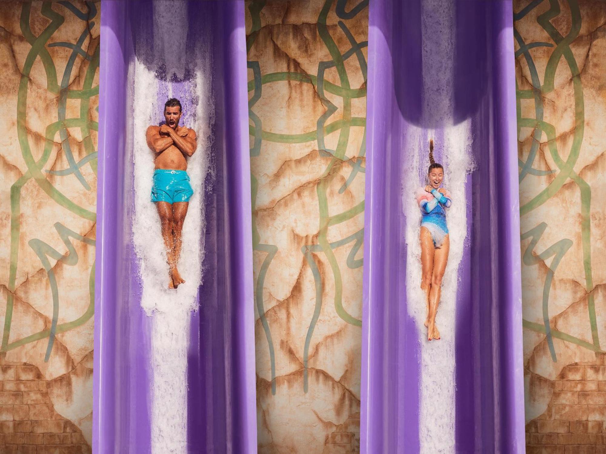 Atlantis The Royal Hotel Dubai Exterior photo The "Purple Rain" slide