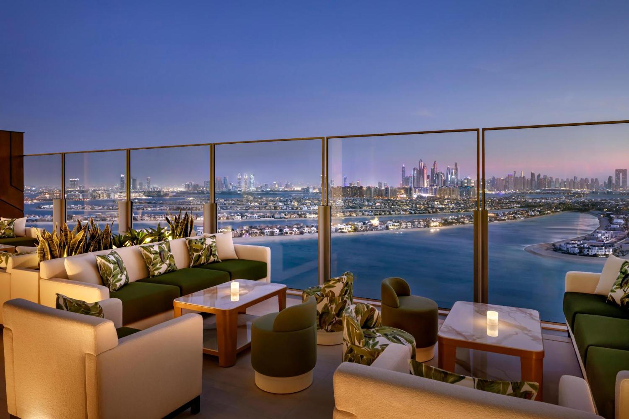 Atlantis The Royal Hotel Dubai Exterior photo View from the rooftop lounge